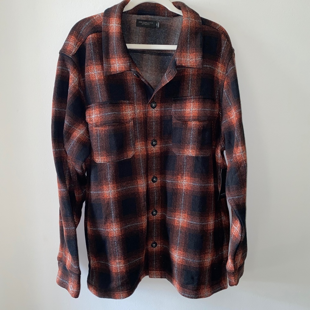 NWT Junk Food Clothing Fleece Jacket in plaid